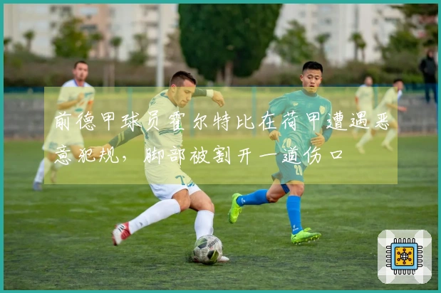 前德甲球员霍尔特比在荷甲遭遇恶意犯规，脚部被割开一道伤口